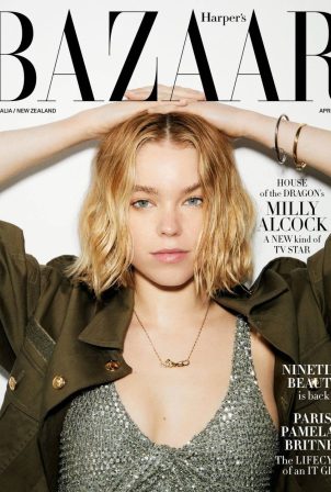 Milly Alcock - Harper's Bazaar Australia  (April 2023)